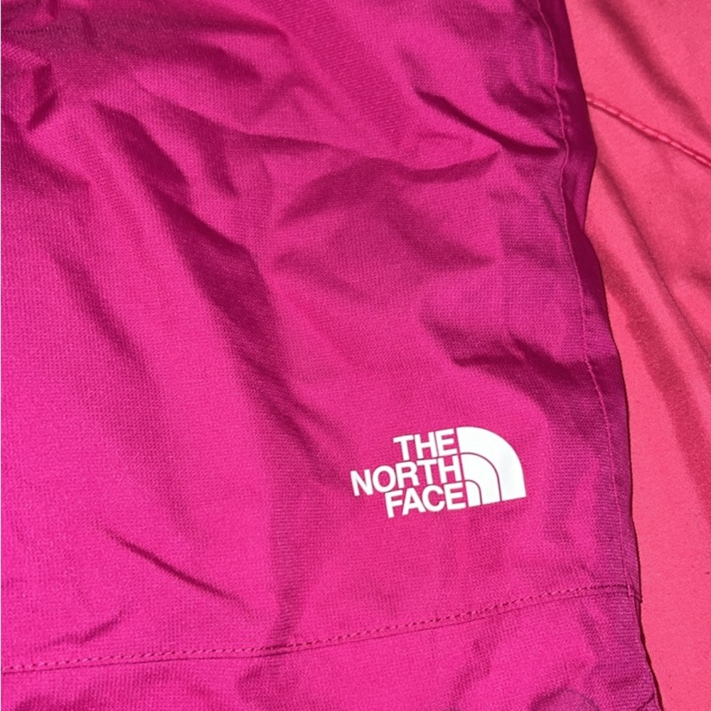 The North Face Girls' Bright Pink & Multicolor Marble Ski Jacket - Picture 4 of 16